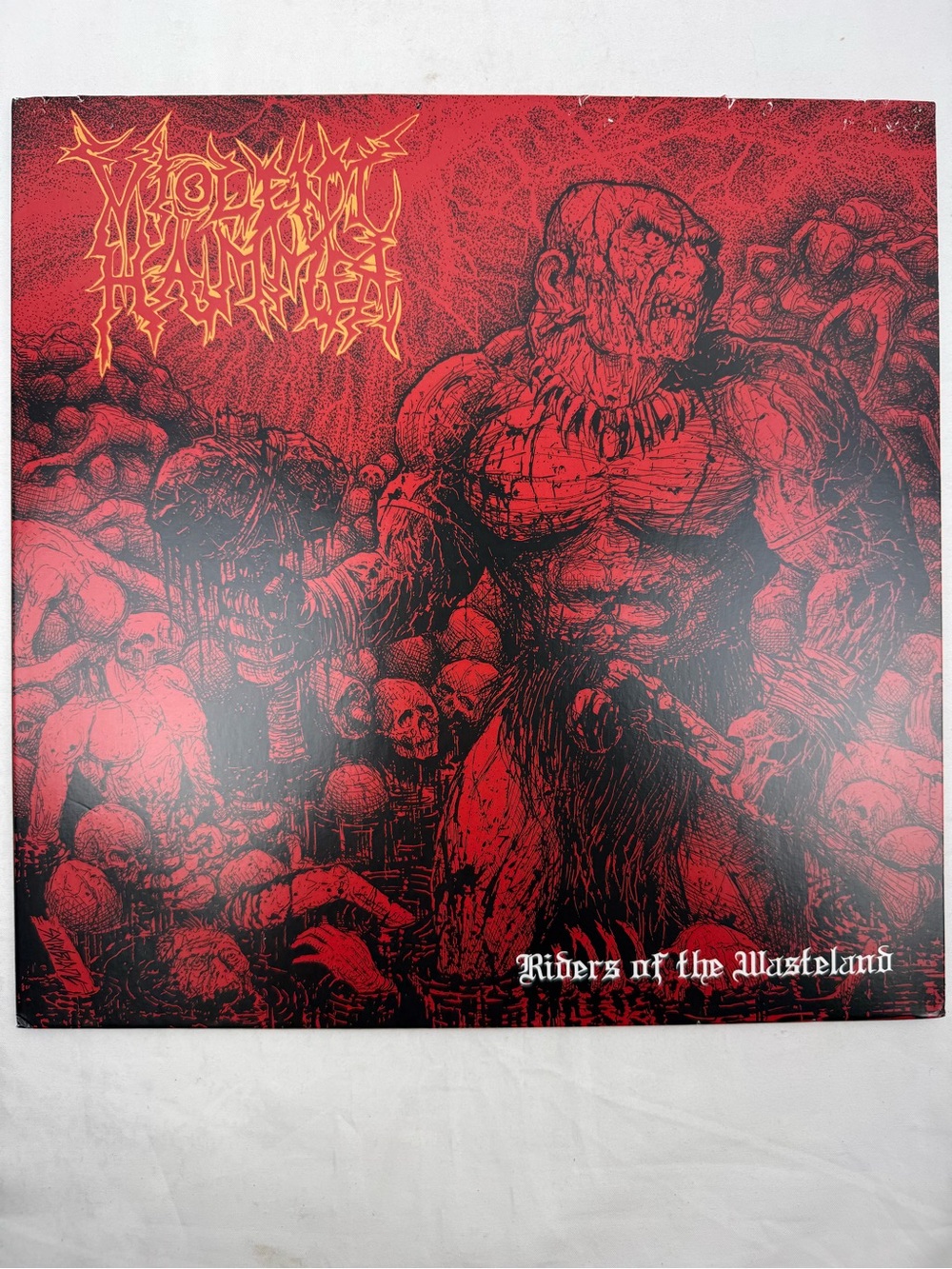 Violent Hammer Riders Wasteland Vinyl LP Hells Headbangers Death Metal #101